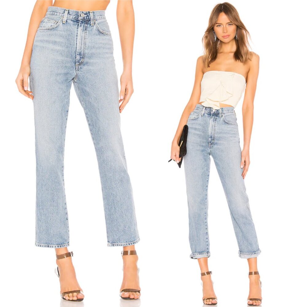 AGOLDE Pinch Waist Jeans High Rise Straight Leg Size 26